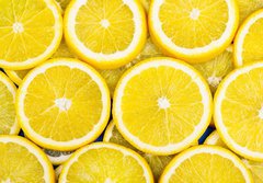 Fototapeta papr 184 x 128, 79134389 - Lemon slices background
