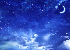 Samolepka flie 200 x 144  beautiful background, nightly sky, 200 x 144 cm