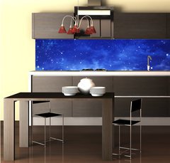 Fototapeta do kuchyn flie 260 x 60, 79638285 - beautiful background, nightly sky