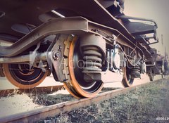 Fototapeta100 x 73  vintage train, 100 x 73 cm