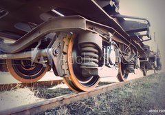 Fototapeta papr 184 x 128, 80011909 - vintage train - vinobran vlak