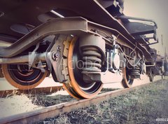 Fototapeta360 x 266  vintage train, 360 x 266 cm