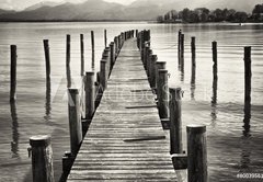 Samolepka flie 145 x 100, 80039561 - old wooden jetty - star devn molo