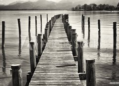 Fototapeta papr 160 x 116, 80039561 - old wooden jetty