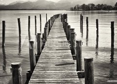 Fototapeta200 x 144  old wooden jetty, 200 x 144 cm