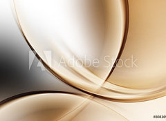 Samolepka flie 100 x 73, 80816968 - Light Gold Abstract - Svtle zlat abstrakt