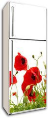 Samolepka na lednici flie 80 x 200, 81019876 - red poppy