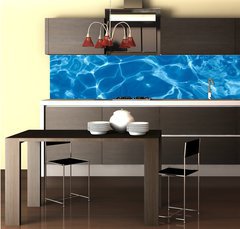 Fototapeta do kuchyn flie 260 x 60, 81381061 - water background