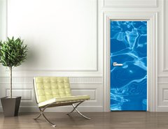 Samolepka na dvee flie 90 x 220, 81381061 - water background