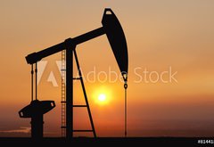 Fototapeta145 x 100  Oil pump, 145 x 100 cm