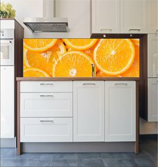 Fototapeta do kuchyn flie 180 x 60, 82047365 - Orange Slices Background