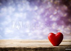 Fototapeta pltno 160 x 116, 82092461 - Heart. Greeting card. - Srdce. Blahopn.