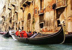 Fototapeta184 x 128  Traditional Venice gandola ride, 184 x 128 cm