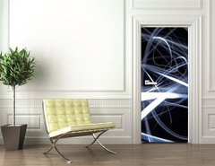 Samolepka na dvee flie 90 x 220  light painting, 90 x 220 cm