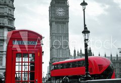 Fototapeta174 x 120  London street, 174 x 120 cm