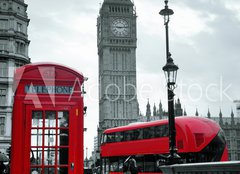 Fototapeta254 x 184  London street, 254 x 184 cm