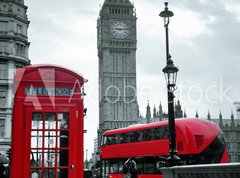 Samolepka flie 270 x 200, 83058007 - London street - Londnsk ulice