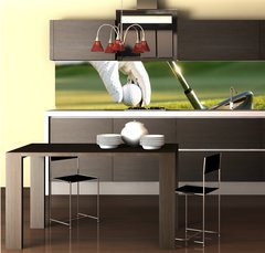 Fototapeta do kuchyně fólie 260 x 60, 8489083 - golf tee - golfové odpaliště