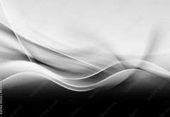 Fototapeta plátno 174 x 120, 84964363 - Black White Design Abstract - Abstrakt černého bílého designu