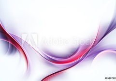 Fototapeta papír 184 x 128, 85107105 - Elegant Fractal Waves Design