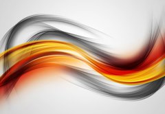 Fototapeta plátno 174 x 120, 85136570 - Awesome Colorful Waves Abstract Background - Úžasné barevné vlny Abstraktní pozadí