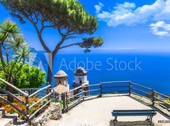 Fototapeta papr 360 x 266, 85260412 - beautiful  Ravello village,view with church. Amalfi coast, Italy - krsn vesnice Ravello, pohled na kostel. Pobe Amalfi, Itlie