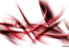 Fototapeta174 x 120  Dark Red Powerful Abstract Waves Background, 174 x 120 cm