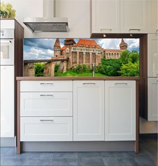 Fototapeta do kuchyn flie 180 x 60  Corvin castle in Romania, 180 x 60 cm