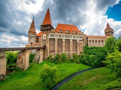 Fototapeta vliesov 270 x 200, 86720998 - Corvin castle in Romania