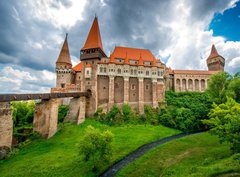 Fototapeta papír 360 x 266, 86720998 - Corvin castle in Romania - Hrad Corvin v Rumunsku