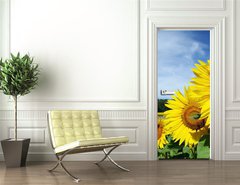 Samolepka na dvee flie 90 x 220  Tournesols, 90 x 220 cm