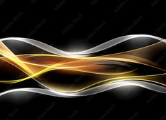 Fototapeta papr 160 x 116, 86803878 - Creative Light Fractal Waves Art Abstract Background
