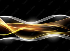 Fototapeta papr 360 x 266, 86803878 - Creative Light Fractal Waves Art Abstract Background