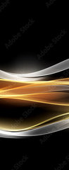 Samolepka na dvee flie 90 x 220, 86803878 - Creative Light Fractal Waves Art Abstract Background