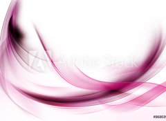 Samolepka flie 100 x 73, 86803926 - Amazing Pink Fractal Waves Art Abstract Background - ڞasn rov fraktln vlny umn abstraktn pozad