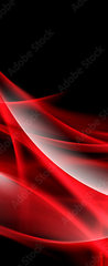 Samolepka na dvee flie 90 x 220, 87077837 - Creative Art Red Light Fractal Waves Abstract Background