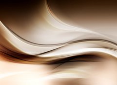 Fototapeta254 x 184  Gold Abstract Wave Art Composition Background, 254 x 184 cm