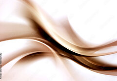 Fototapeta pltno 174 x 120, 88060642 - Abstract Brown Waves Background