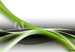 Fototapeta papr 184 x 128, 88270998 - abstract green wave background