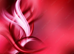 Fototapeta plátno 160 x 116, 88531089 - abstract art red waves background - abstraktní umění červené vlny pozadí