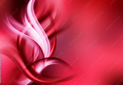 Fototapeta papr 184 x 128, 88531089 - abstract art red waves background