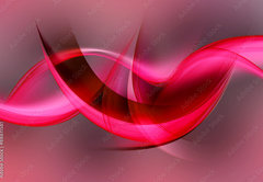 Fototapeta plátno 174 x 120, 88611581 - pink red wave background - růžová červená vlna pozadí