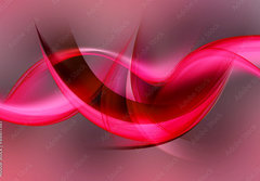Fototapeta papr 184 x 128, 88611581 - pink red wave background