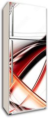 Samolepka na lednici flie 80 x 200, 88798789 - abstract waves background
