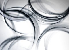 Samolepka flie 200 x 144, 89214074 - gray chaos modern wave background