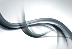 Fototapeta pltno 174 x 120, 89350851 - gray wave background abstract design