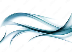 Fototapeta plátno 160 x 116, 89362452 - abstract blue awesome waves background - abstraktní modré úžasné vlny pozadí