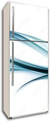 Samolepka na lednici flie 80 x 200, 89362452 - abstract blue awesome waves background