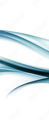 Samolepka na dvee flie 90 x 220, 89362452 - abstract blue awesome waves background