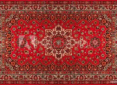 Fototapeta papr 160 x 116, 89760942 - Old Persian carpet with pattern. top view - Star persk koberec se vzorem. pohled shora